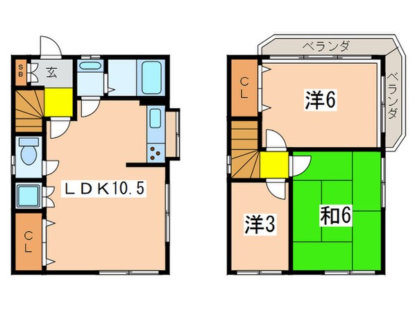 彦坂邸の物件間取画像